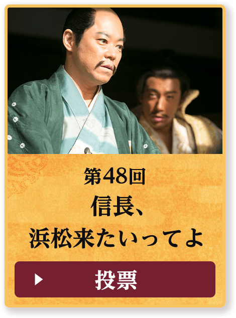 第48回 信長、浜松来たいってよ