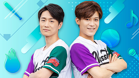 熱唱野球部Tシャツ＋アクスタ　新浜レオン 熱唱野球部Tシャツ＋アクスタ 新浜レオン